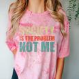 Society Is The Problem Not Me Sarcastic Introvert Comfort Color Blast T-Shirt Clay Society Is The Problem Not Me Sarcastic Introvert Comfort Color Blast T-Shirt Clay