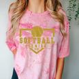 Softball Senior Night Softball Senior 2025 Graduation 20 Comfort Color Blast T-Shirt Clay