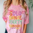 Solo Dance Party Tonight Singles Introvert Humor Comfort Color Blast T-Shirt Clay Solo Dance Party Tonight Singles Introvert Humor Comfort Color Blast T-Shirt Clay
