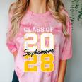 Sophomore 2028 Class Of 2028 Graduation 2028 10th Grade Comfort Color Blast T-Shirt Clay