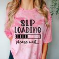 Speech Pathologist Loading 2021 Graduation Speech Therapist Comfort Color Blast T-Shirt Clay