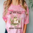 Stay At My Pad And Read Books Frog Introvert Reading Comfort Color Blast T-Shirt Clay Stay At My Pad And Read Books Frog Introvert Reading Comfort Color Blast T-Shirt Clay
