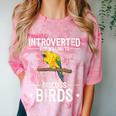 Sun Conure Introvert Parrot Bird Sun Conure Comfort Color Blast T-Shirt Clay