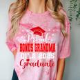 Super Proud Bonus Grandma Of 2025 Graduate Graduation Family Comfort Color Blast T-Shirt Clay