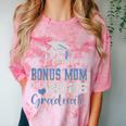 Super Proud Bonus Mom Of 2026 Graduate Graduation Family Comfort Color Blast T-Shirt Clay