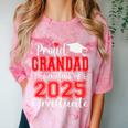 Super Proud Grandad Of 2025 Graduate Graduation Family Premium Comfort Color Blast T-Shirt Clay