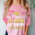 Super Proud Little Cousin Of 2025 Graduate Graduation Family Comfort Color Blast T-Shirt Clay