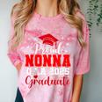 Super Proud Nonna Of 2025 Graduate Senior Graduation Family Comfort Color Blast T-Shirt Clay