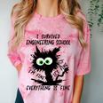 I Survived Engineering School Graduation 2026 Premium Tri-Blend Comfort Color Blast T-Shirt Clay