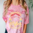 Survived My Wife's Master's Degree College Graduation Comfort Color Blast T-Shirt Clay