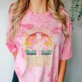 I Survived My Wife's Nursing Degree Nursing Graduation Comfort Color Blast T-Shirt Clay