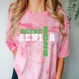 Swimming Senior Night Swim Senior 2026 Graduation 33 Comfort Color Blast T-Shirt Clay