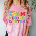 Team Kindergarten Shirt Teacher Back To School Graduation Men Women Girls Kids Comfort Color Blast T-Shirt Clay