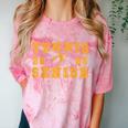 Tennis Senior Night Tennis Senior 2025 Graduation 11 Comfort Color Blast T-Shirt Clay