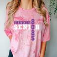 Tennis Senior Night Tennis Senior 2025 Graduation 43 Comfort Color Blast T-Shirt Clay