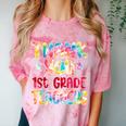 Thank You 1st Grade Teachers Graduation Last Day Of School Comfort Color Blast T-Shirt Clay
