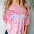 Tie Dye Senior 24 Class Of 2024 Seniors Graduation 24 Comfort Color Blast T-Shirt Clay