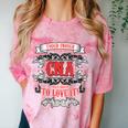 Tough Crazy CNA Product Great For CNA Nurse Graduation Comfort Color Blast T-Shirt Clay