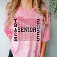Track Senior Night Track Senior 2025 Graduation 60 Comfort Color Blast T-Shirt Clay