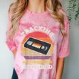 Tracking Adjustments Required Nostalgia VHS Retro Tape Comfort Color Blast T-Shirt Clay