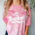 Trust Me I'm A Barber School Graduation Barbershop Cool Comfort Color Blast T-Shirt Clay