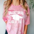 Valedictorian Class Of '26 Graduation 2026 Valedictorian Comfort Color Blast T-Shirt Clay