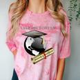Valedictorian University Of Hard Knocks Graduation Tshirt Comfort Color Blast T-Shirt Clay