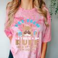 Vet Tech Veterinary Technician Graduation Ruff Idea Comfort Color Blast T-Shirt Clay