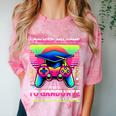 Video Gamer Graduate Graduation Grad Gaming Comfort Color Blast T-Shirt Clay