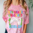 VIDEO GAMER Graduation Student Teacher Last Day School Kids Comfort Color Blast T-Shirt Clay