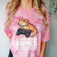 I Like Video Games Bearded Dragon Gamer Introvert Mood Comfort Color Blast T-Shirt Clay I Like Video Games Bearded Dragon Gamer Introvert Mood Comfort Color Blast T-Shirt Clay