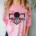 Volleyball Senior Night Volleyball Senior 2025 Graduation 30 Comfort Color Blast T-Shirt Clay