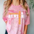 Volleyball Senior Night Volleyball Senior 2025 Graduation 8 Comfort Color Blast T-Shirt Clay