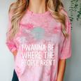 I Wanna Be Where People Aren’t For Camping Hiking Introvert Comfort Color Blast T-Shirt Clay I Wanna Be Where People Aren’t For Camping Hiking Introvert Comfort Color Blast T-Shirt Clay