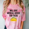 Will Give Medical Advice For Tacos Shirt Graduation MD Comfort Color Blast T-Shirt Clay