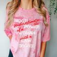 Woman Law Degree Graduation Diploma Party Comfort Color Blast T-Shirt Clay