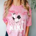 Women's Senior Nana Class Of 2026 Soccer Graduation Heart Comfort Color Blast T-Shirt Clay