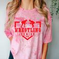 Wrestling Senior Night Wrestling Senior 2025 Graduation 11 Comfort Color Blast T-Shirt Clay