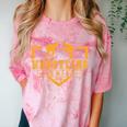 Wrestling Senior Night Wrestling Senior 2025 Graduation 17 Comfort Color Blast T-Shirt Clay