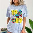 1989 Retro Raised In The 80s Old School Nostalgia Vibes Comfort Color Blast T-Shirt Ocean