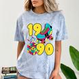 1990 Retro Raised In The 90s Old School Nostalgia Vibes Comfort Color Blast T-Shirt Ocean