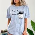 1st Grade Nailed It Kids Graduation TShirt Second Grade Comfort Color Blast T-Shirt Ocean