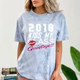 2018 Kiss My Class Goodbye Graduation Comfort Color Blast T-Shirt Ocean