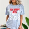 2018 Senior Graduation My Happy Class Shirt Comfort Color Blast T-Shirt Ocean