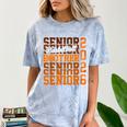 2026 Basketball Senior Brother Graduation Matching Family Comfort Color Blast T-Shirt Ocean