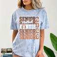 2026 Football Senior Auntie Graduation Matching Family Comfort Color Blast T-Shirt Ocean