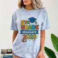 5th Grade Graduation 2025 Graphic – Class Of 2025 Theme Comfort Color Blast T-Shirt Ocean