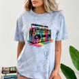 80s 90s Hip Hop Nostalgia Retro Boombox Music Lovers Comfort Color Blast T-Shirt Ocean