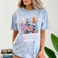 80's Cartoon Heroes Apparel For Retro Nostalgia Fans Comfort Color Blast T-Shirt Ocean