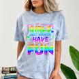 80's Girls Just Wanna Have Fun Nostalgia 1980s Style Premium Tri-Blend Comfort Color Blast T-Shirt Ocean